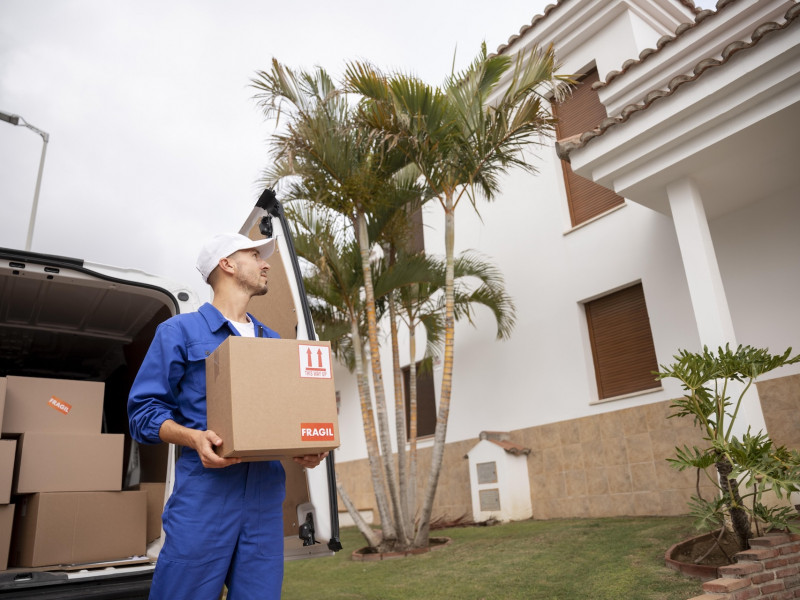 Irodaköltöztető autó